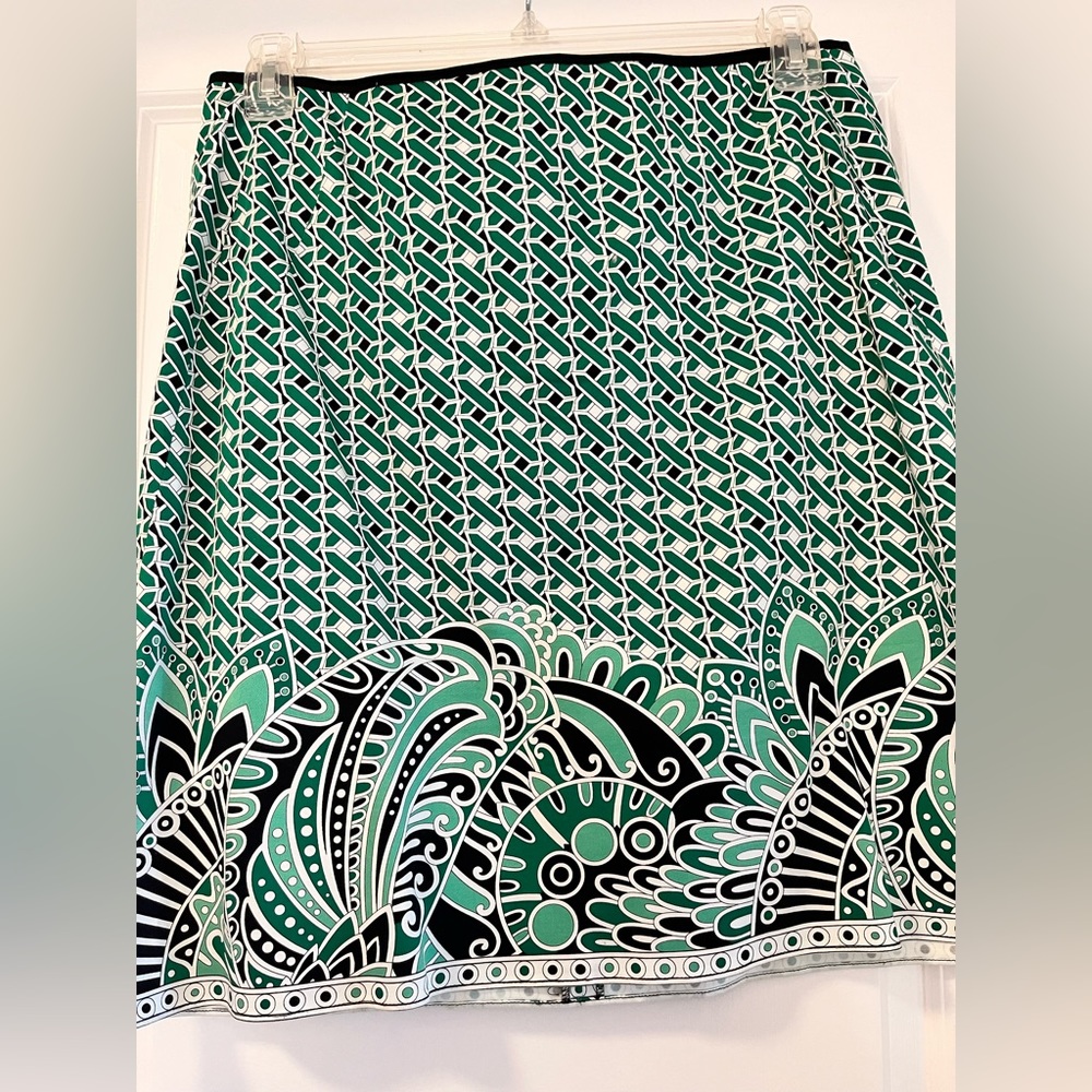 Tahari cotton skirt